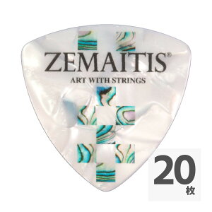 ZEMAITIS Guitar Picks ZP05 TR/Medium 0.75mm gCAO ZCh M^[sbN×20