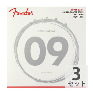 tF_[ Fender Super 250's Nickel-Plated Steel 250LR 9-46 GLM^[×3Zbg