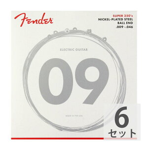 tF_[ Fender Super 250's Nickel-Plated Steel 250LR 9-46 GLM^[×6Zbg