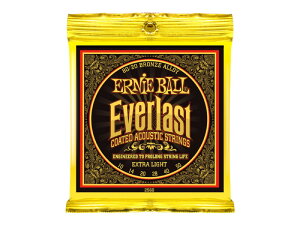 A[j[{[ ERNIE BALL 2560 Everlast Coated 80/20 BRONZE ALLOY EXTRA LIGHT AR[XeBbNM^[×3SET