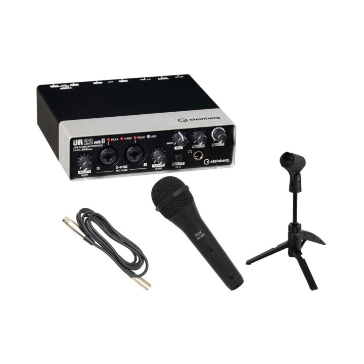 楽天市場】steinberg UR22mkII 2x2 USB 2.0 オーディオ 