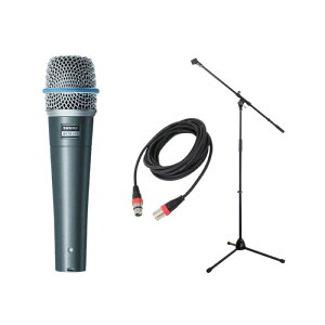 SHURE BETA57A-J �{�[�J��/�y�헼�p�_�C�i�~�b�N�}�C�N �}�C�N�A�N�Z�T���t��3�_�Z�b�g