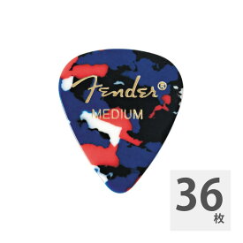 フェンダー ギターピック 36枚 セット ミディアム 351 Shape Classic Picks Confetti Medium Fender