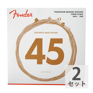 tF_[ Fender 8060 Acoustic Bass Strings Phosphor Bronze 45-100 AR[XeBbNx[X×2Zbg