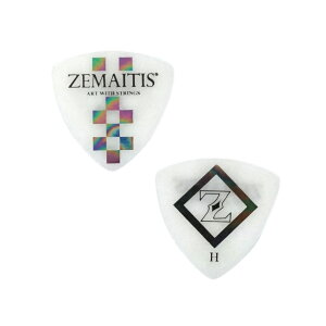 ZEMAITIS ZP-15 TR/H WH Polyacetal Guitar Picks gCAO sbN×20
