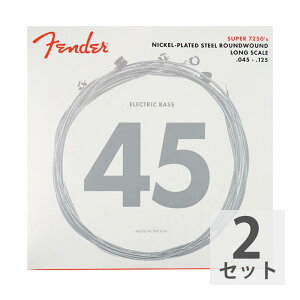 tF_[ Fender Bass Strings Nickel Plated Steel 5-STR 7250-5M 45-125 5GLx[X×2Zbg