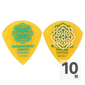 MASTER 8 JAPAN IFHPR-JZ100 INFINIX JAZZ III XL TYPE Hard Polish with Rubber Grip 1.0mm ギターピック×10枚