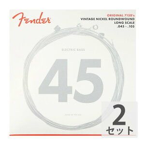 tF_[ Fender Bass Strings Pure Nickel 7150M 45-105 GLx[X×2Zbg