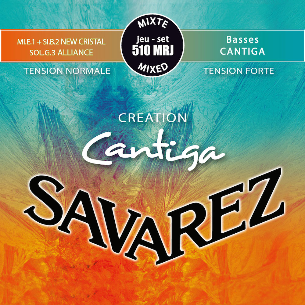 高品質新品 サバレス クリエイション カンティーガ SAVAREZ 510MRJ CREATION クラシックギター弦×6セット SET Cantiga Mixd tension テレビで話題
