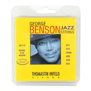 Thomastik-Infeld GB112 GEORGE BENSON JAZZ STRINGS Flat Wound tbgEhM^[×3Zbg