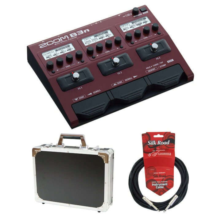 楽天市場】ZOOM B3n ベースマルチエフェクター Dicon Audio 
