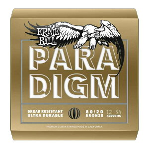 アーニーボール ERNIE BALL 2086 Paradigm 80/20 Bronze 12-54 アコースティックギター弦×3セット
