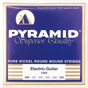 PYRAMID STRINGS EG Pure Nickel 009-042 GLM^[×6Zbg