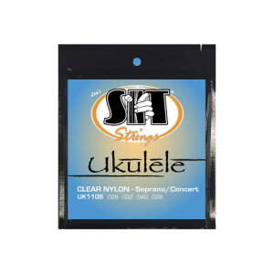 SIT STRINGS UK110S Clear Nylon �E�N������×12�Z�b�g