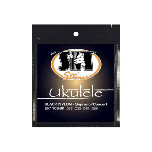 SIT STRINGS UK110S-BK Black Nylon �E�N������×3�Z�b�g
