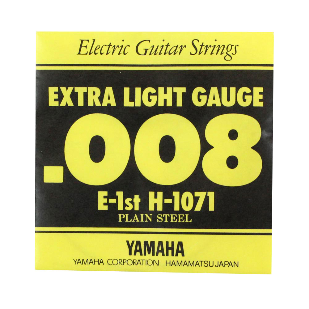 新品 送料無料 ヤマハ YAMAHA H1071 エレキギター用 バラ弦 1弦×6本