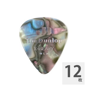 JIM DUNLOP 483 Genuine Celluloid Avalon Extra Heavy M^[sbN×12