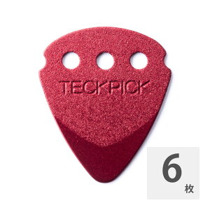 JIM DUNLOP 467 TECKPICK STANDARD Red M^[sbN×6