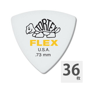 JIM DUNLOP 456 Tortex Flex Triangle 0.73mm M^[sbN×36