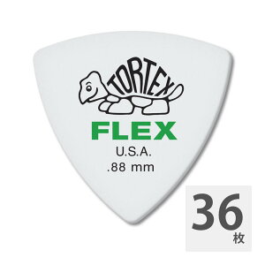JIM DUNLOP 456 Tortex Flex Triangle 0.88mm M^[sbN×36