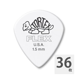 JIM DUNLOP 468 Tortex Flex Jazz III 1.5mm M^[sbN×36
