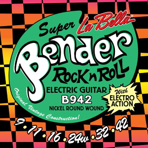 ���x�� �� 12�Z�b�g La Bella The Bender B942 SUPER LIGHT 09-42 �G���L�M�^�[��×12�Z�b�g
