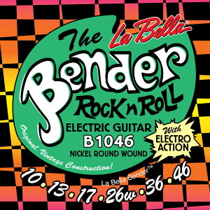 x  12Zbg La Bella The Bender B1046 REGULAR 10-46 GLM^[ ×12Zbg