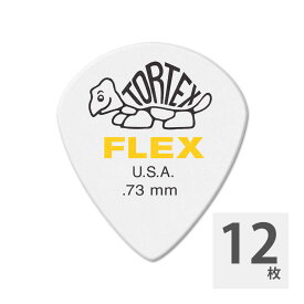 JIM DUNLOP FLEXJazz3XL Tortex Flex Jazz III XL 466 0.73mm ギターピック×12枚