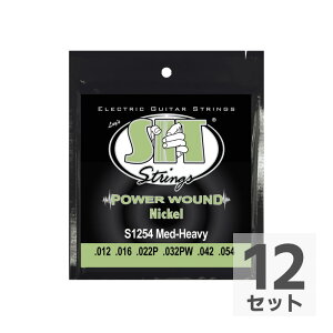 SIT STRINGS S1254 MEDIUM HEAVY エレキギター弦×12セット