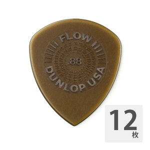 JIM DUNLOP FLOW STANDARD PICK 549R88 0.88mm M^[sbN×12