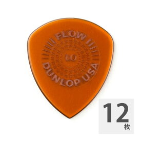 ジムダンロップ ギターピック 12枚 FLOW STANDARD PICK 549R10 1.0mm JIM DUNLOP ジムダン