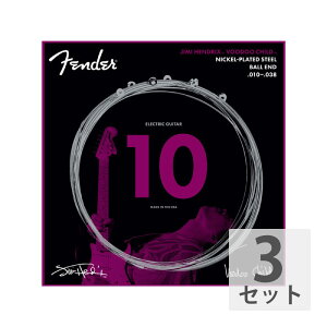 tF_[ Fender Jimi Hendrix Voodoo Child Ball End Nickel Plated Steel 10-38 GLM^[×3Zbg