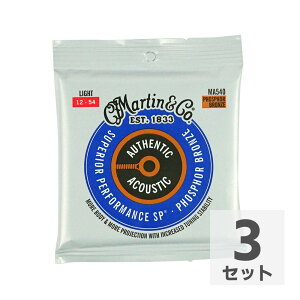 MARTIN MA540 Superior Performance Phospher Bronze Light AR[XeBbNM^[×3Zbg