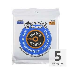 MARTIN MA550 Superior Performance Phospher Bronze Medium AR[XeBbNM^[×5Zbg