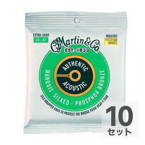 MARTIN MA530S Marquis Silked Phospher Bronze Extra Light AR[XeBbNM^[×10Zbg