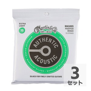 MARTIN MA500S Marquis Silked Phospher Bronze Extra Light 12pAR[XeBbNM^[×3Zbg
