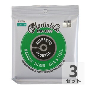 MARTIN MA130S Marquis Silked Silk & Steel AR[XeBbNM^[×3Zbg