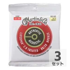 MARTIN MA140T Treated with Lifespan Bronze Light AR[XeBbNM^[×3Zbg