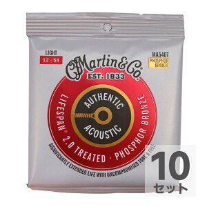 MARTIN MA540T Treated with Lifespan Phospher Bronze Light AR[XeBbNM^[×10Zbg