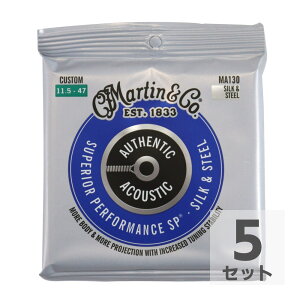 MARTIN MA130 Superior Performance Silk  Steel AR[XeBbNM^[×5Zbg