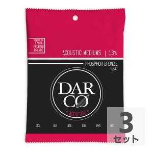 Darco D230 Acoustic Phospher Bronze Medium AR[XeBbNM^[×3Zbg