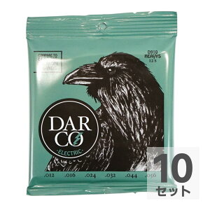 Darco D910 Electric Nickel Plate Heavy エレキギター弦×10セット