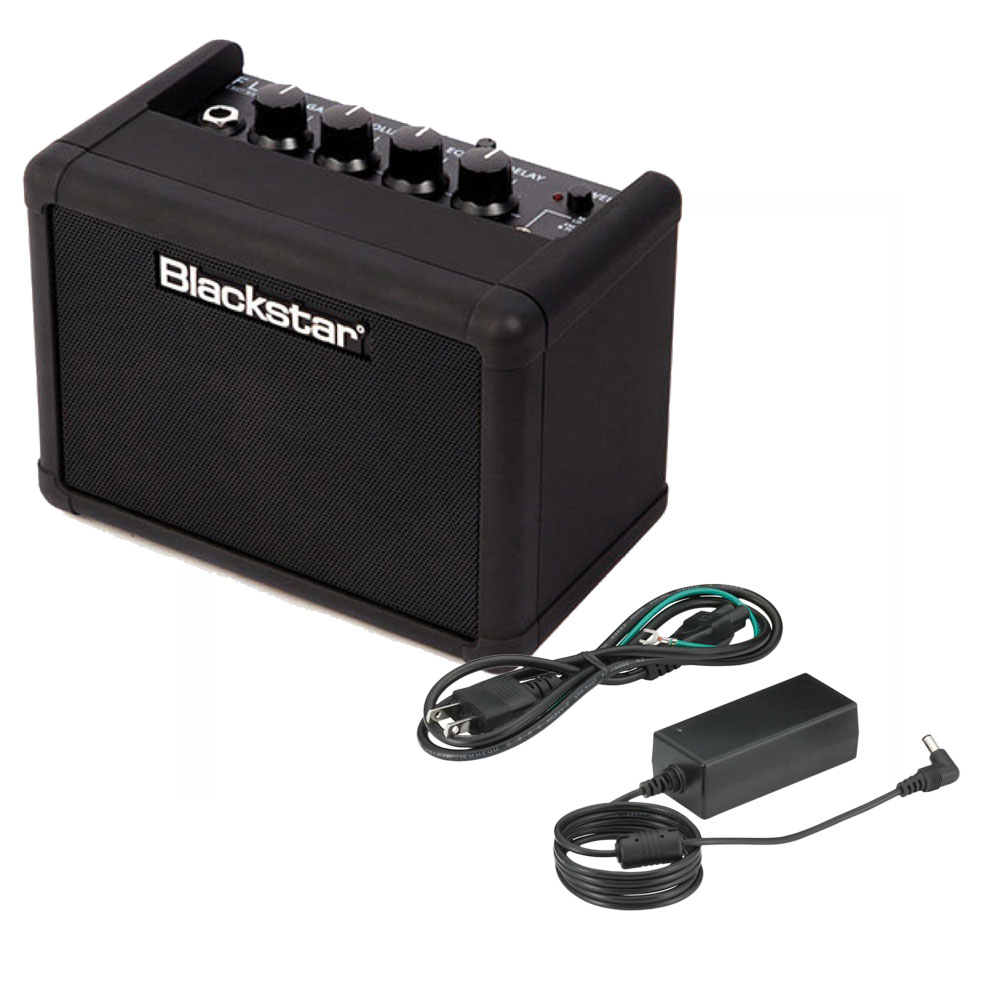 ブラックスター Bluetooth搭載 ミニギターアンプ アダプター付き 舗 BLACKSTAR ミ二ギターアンプ FLY Bluetooth 全国宅配無料 3 アダプター付きセット