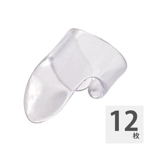 JIM DUNLOP 9033 Clear gDh Plastic Fingerpicks [W tBK[sbN×12