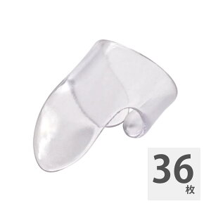 JIM DUNLOP 9033 Clear gDh Plastic Fingerpicks [W tBK[sbN×36