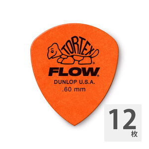 JIM DUNLOP 558B060 Tortex FLOW Standard 0.60mm �M�^�[�s�b�N×12��