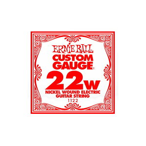 �A�[�j�[�{�[�� ERNIE BALL 1122 NICKEL WOUND 022 �M�^�[�p�o����×6�{
