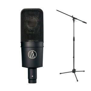 �I�[�f�B�I�e�N�j�J AUDIO-TECHNICA AT4040 �R���f���T�[�}�C�N Dicon Audio MS-101 �u�[���}�C�N�X�^���h �Z�b�g