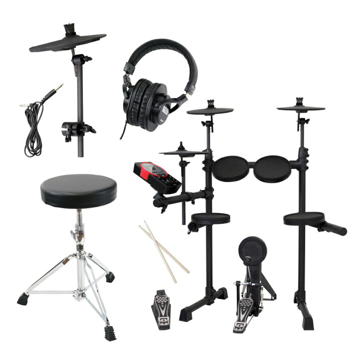 楽天市場】MEDELI DD610J DIY KIT 電子ドラムセット 拡張シンバル 