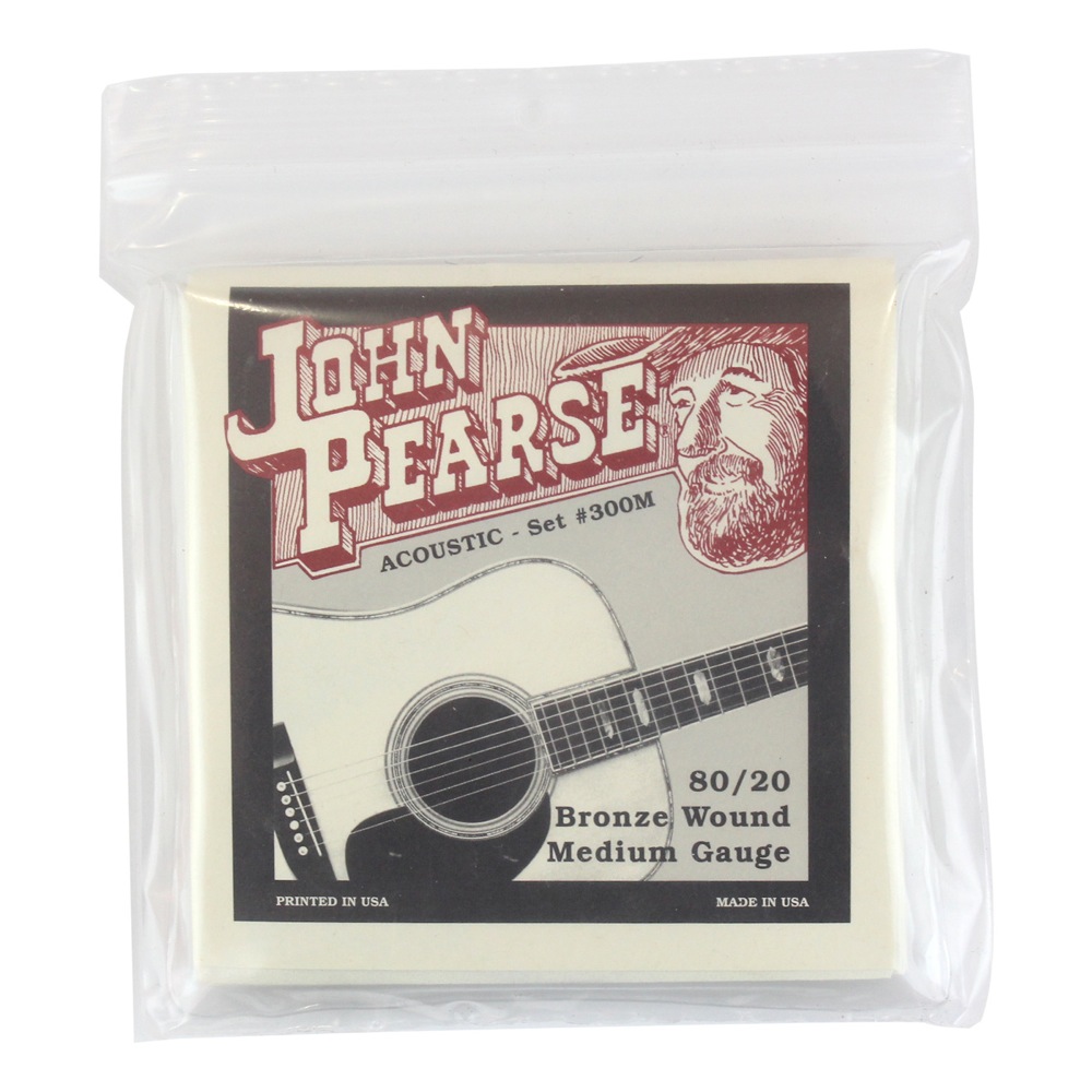 John Pearse 300M アコースティックギター弦 13-56×6セット アコースティックギター弦